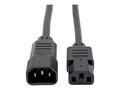 Tripp Lite AC Power Extender Cord IEC-320-C14 to IEC-320-C13 100-250V 10A 18AWG SJT Black 8ft, P004-008, 16275851, Power Cords Tripp Lite AC Power Extender Cord IEC-320-C14 to IEC-320-C13 100-250V 10A 18AWG SJT Black 8ft, P004-008, 16275851, Power Cords