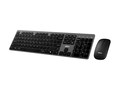 Adesso Multi OS Wireless Scissor Switch Keyboard and Mouse With a CoPilot AI Hotkey and Quiet Switches, WKB-7300CB, 41789778, Keyboard/Mouse Combinations