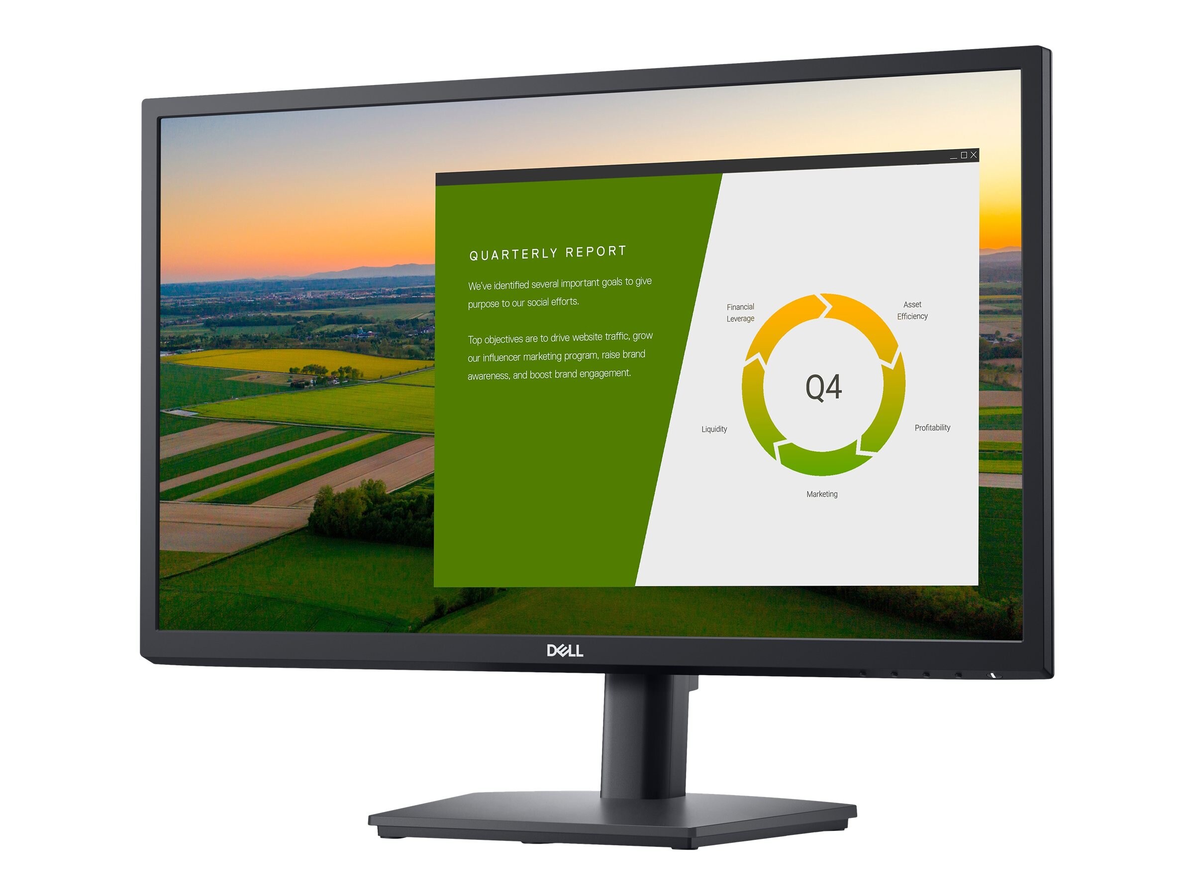 Full HD LED-LCD Monitor (DELL-E2422HS 