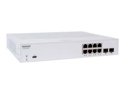Ruckus 8-PRT POE 124W 2X1G SFP, ICX8100-C08PF , 41971041, Network Switches Ruckus 8-PRT POE 124W 2X1G SFP, ICX8100-C08PF , 41971041, Network Switches