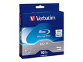 Verbatim 10PK BD-R 25GB 6X Bray Spindle , 97238, 41099128, DVD Media