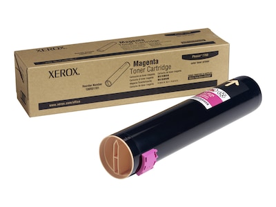 Xerox Magenta Toner Cartridge for Phaser 7760 Color Printer, 106R01161, 6818874, Toner and Imaging Components - OEM Xerox Magenta Toner Cartridge for Phaser 7760 Color Printer, 106R01161, 6818874, Toner and Imaging Components - OEM