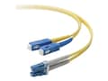 Belkin Fiber Optic Cable, LC-SC, 8.3 125, Duplex Singlemode, 3m, F2F802L7-03M, 5989719, Cables Belkin Fiber Optic Cable, LC-SC, 8.3 125, Duplex Singlemode, 3m, F2F802L7-03M, 5989719, Cables