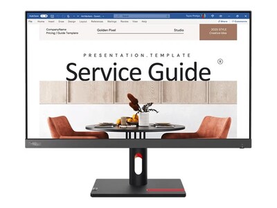 Lenovo 23.8 ThinkVision S24i-30 Full HD LED-LCD Monitor, 63DEKAT3US, 41740163, Monitors