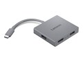 Lenovo USB-C 4-in-1 Travel Hub G2, GX91R64790                    , 42008197, Docking Stations & Port Replicators