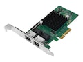 Siig 2-Port GbE PCIe 4-Lane NIC w I350-T2 Chipset, LB-GE0014-S1, 34871314, Network Adapters & NICs