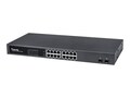 Vivotek 16XGETH PoE +2XGETH SFP SWCH , AW-GET-180A-250, 34790240, Network Switches
