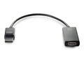 HP DisplayPort To HDMI True 4k Adapter, 2JA63AA, 35778429, Adapters & Port Converters