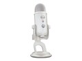 Labtec Logitech Blue Yeti for Aurora Collection USB Microphone (White Mist), 988-000529, 41511663, Microphones & Accessories