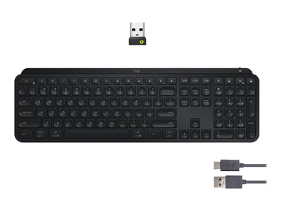 Logitech Logitech MX Keys S (Black), 920-011406, 41610869, Keyboards & Keypads