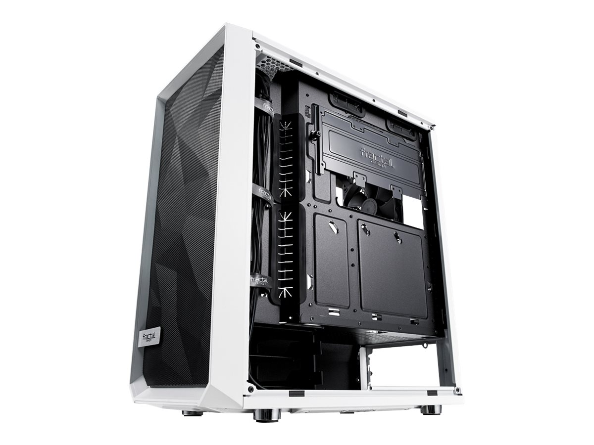 Fractal Design Chassis, Meshify C White TG (FD-CA-MESH-C-WT-TGC)