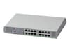 Allied Telesis GS910 16-Port 1000Base-T Unmngd Switch w US Power Cord, AT-GS910/16-10, 32601775, Network Switches