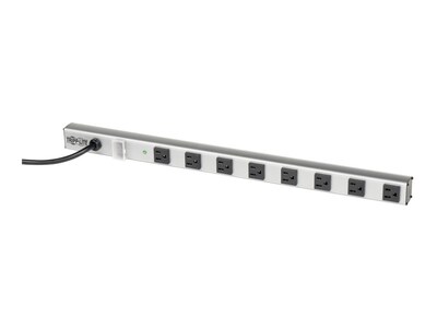 Tripp Lite Power Strip w  Surge Suppression, 1050 Joules, (8) 5-15R Outlets, 5-15P Input 6ft Cord, 24, SS240806, 20661210, Surge Suppressors