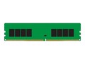 Kingston 32GB PC4-25600 288-pin DDR4 SDRAM UDIMM, KVR32N22D8/32, 38021851, Memory