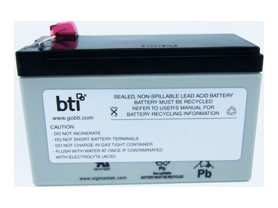 BTI UPS BATTERY FOR APC BACK-UPS B, APCRBC114-SLA114, 41708864, Batteries - Other BTI UPS BATTERY FOR APC BACK-UPS B, APCRBC114-SLA114, 41708864, Batteries - Other