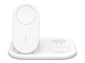 Belkin 15W 3-in-1 Foldable Wireless Qi2 Charging Pad for iPhone, Apple Watch, Airpods - White, WIZ029TTWH , 41811776, Battery Chargers Belkin 15W 3-in-1 Foldable Wireless Qi2 Charging Pad for iPhone, Apple Watch, Airpods - White, WIZ029TTWH , 41811776, Battery Chargers