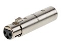 Monoprice 5-Pin Male to 3-Pin Female DMX Converter, 601605, 41773945, Adapters & Port Converters Monoprice 5-Pin Male to 3-Pin Female DMX Converter, 601605, 41773945, Adapters & Port Converters