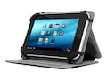 Aluratek Universal Tablet Folio Case Stand 7 w  Multiple Viewing Angles, Black, AUTC07FB, 31196333, Carrying Cases - Tablets & eReaders