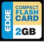 Edge 2GB Premium CompactFlash Card, PE194529, 457031, Memory - Flash