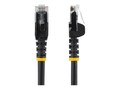 StarTech.com CAT6 Snagless Gigabit Wire 100W PoE 650 MHz Ethernet Patch Cable, Black, 6ft, N6PATCH6BK, 34002987, Cables