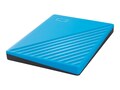 Western Digital 1TB My Passport USB 3.2 Gen 1 Portable Hard Drive - Blue , WDBYVG0010BBL-WESN, 41515690, Hard Drives - External