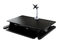 StarTech.com Sit Stand Desk Converter with Monitor Arm for up to 30 Monitors, BNDSTSLGPVT, 37662489, Furniture - Miscellaneous