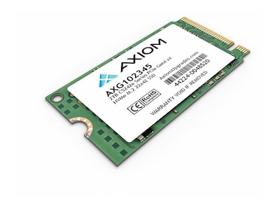 Axiom 2TB C5242e Series PCIe Gen4 x4 NVMe 3D NAND M.2 22x42 Internal Solid State Drive (TAA Compliant), AXG102345, 41774313, Solid State Drives - Internal Axiom 2TB C5242e Series PCIe Gen4 x4 NVMe 3D NAND M.2 22x42 Internal Solid State Drive (TAA Compliant), AXG102345, 41774313, Solid State Drives - Internal