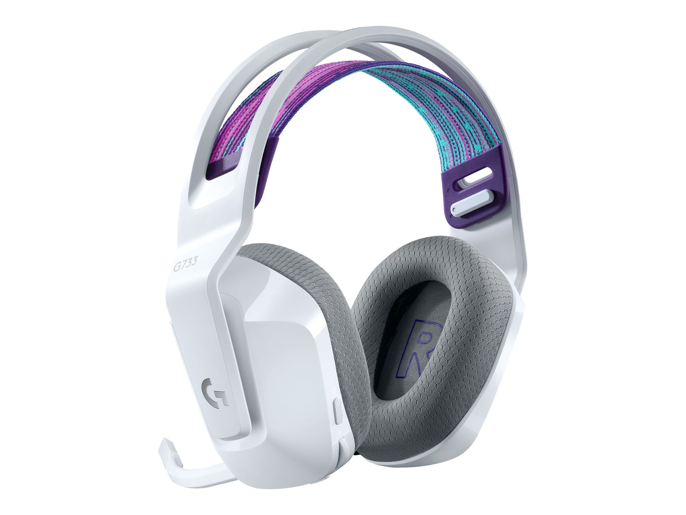 Logitech G733 LIGHTSPEED Wireless RGB Gaming Headset - White (981
