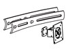 Ergotron DS100 Short Crossbar Extension Upgrade Kit, 97-446-200, 7823940, Stands & Mounts - Desktop Monitors