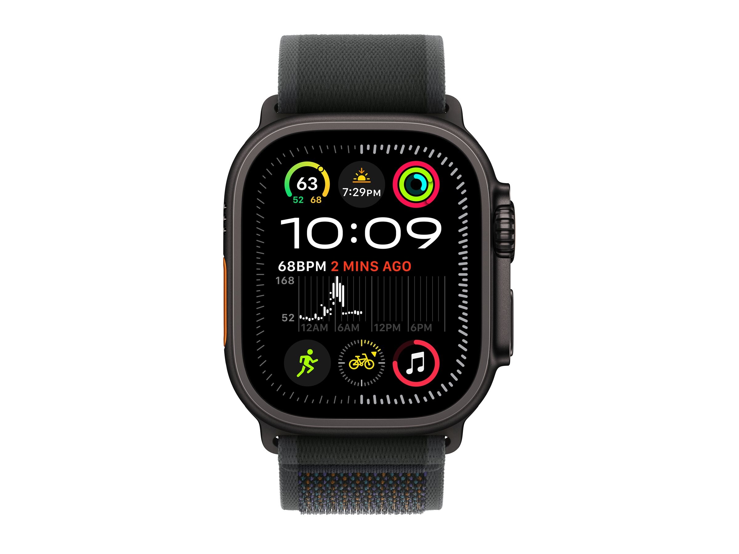 Apple - Apple アップル/Apple Watch Ultra2 GPS+Cellular 49mm/MREJ3J/A/KKWXVMFXK5/Aランク/78【中古】 Apple Apple Watch Ultra 2 GPS+Cellularモデル 49mm MRET3J/A