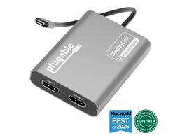 Plugable Technologies USBC-6950M Main Image from Left-angle