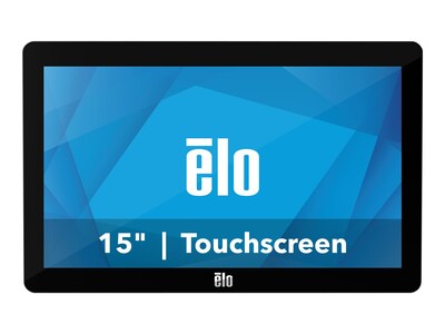 Elo Touch Solutions 15.6 1502L Full HD USB-C PCAP Touchscreen Monitor (Head Only), E125496, 41250105, Monitors - Touchscreen