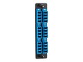 Black Box High-Density Adapter Panel - Ceramic Sleeves, (12) LC Duplex Pairs, Blue, JPM467C-R2, 32891127, Patch Panels Black Box High-Density Adapter Panel - Ceramic Sleeves, (12) LC Duplex Pairs, Blue, JPM467C-R2, 32891127, Patch Panels