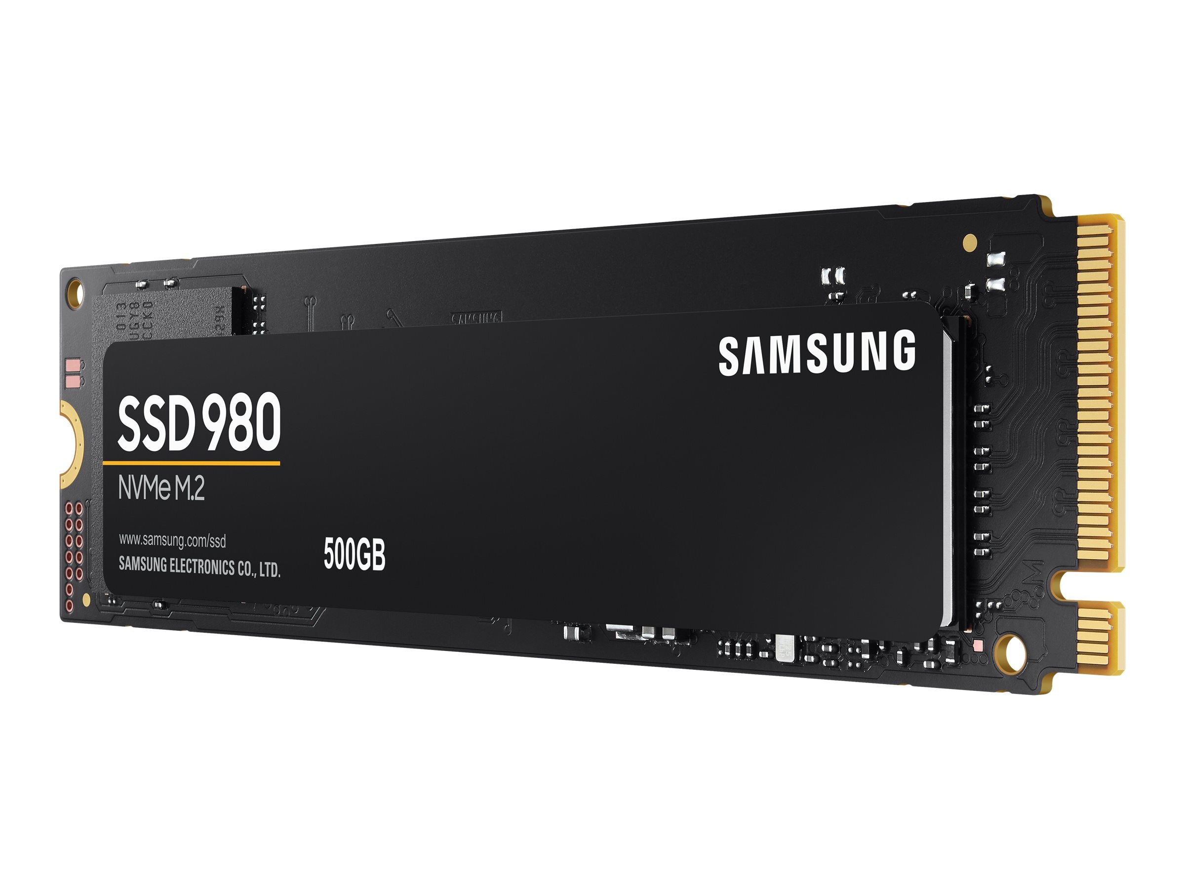 Blåt mærke nylon mørk Samsung 500GB 980 PCIe 3.0 NVMe M.2 2280 Internal Solid State  (MZ-V8V500B/AM)