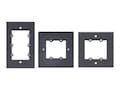 Kramer Frame for Wall Plate Inserts -, FRAME-1G/US(W) , 41957240, Premise Wiring Equipment Kramer Frame for Wall Plate Inserts -, FRAME-1G/US(W) , 41957240, Premise Wiring Equipment