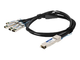 AddOn QSFP-4SFP25G-CU2-5M-AO Main Image from Right-angle AddOn QSFP-4SFP25G-CU2-5M-AO Main Image from Right-angle
