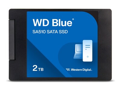SanDisk 2TB WD Blue SA510 SATA 6Gb s 2.5 7mm Cased Internal Solid State Drive, WDS200T3B0A-00C7K0            , 41847465, Solid State Drives - Internal