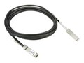 Axiom HP Compatible 40GBASE-CR4 QSFP+ Passive DAC Cable, 1m, JH697A-AX, 35671752, Cables