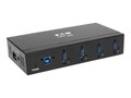 Tripp Lite Rugged Industrial 4-Port USB 3.0 SuperSpeed Hub w 15kV ESD Immunity, Metal Case, Mountable, U360-004-IND, 19801570, USB & Firewire Hubs Tripp Lite Rugged Industrial 4-Port USB 3.0 SuperSpeed Hub w 15kV ESD Immunity, Metal Case, Mountable, U360-004-IND, 19801570, USB & Firewire Hubs