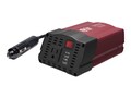 Tripp Lite 150W PowerVerter Ultra-Compact Car Inverter w  AC Outlet, (2) USB Charging Ports, Red Gray, PV150USB, 33615423, Power Converters