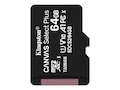 Kingston 64GB MicroSDXC Canvas UHS-I Select Plus Memory Card, Class 10, SDCS2/64GBSP, 37690623, Memory - Flash