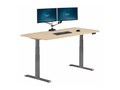VARIDESK 72x30 Electric Standing Desk with ComfortEdge, Light Wood, 402262                        , 41976116, Furniture - Miscellaneous