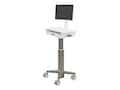 Ergotron CareFit Slim 2.0 LCD Light-Duty Medical Cart with 1 Drawer, C50-3510-0, 41170396, Computer Carts - Medical