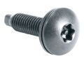 Middle Atlantic Star Post Screws with Washers (50) Pieces Black Finish, HTX, 6681388, Tools & Hardware
