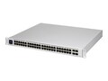 Ubiquiti UniFi Switch USW-PRO-48-POE 1U RM 600W PoE++ Managed Switch 40xGbE PoE+ 32W 8xGbE PoE++ 64W 4x10GbE, USW-PRO-48-POE, 37730331, Network Switches