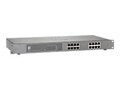 CP Technologies GEP-1622 LevelOne 1U RM Unmanaged Switch 16xGbE PoE+ 1xPSU, GEP-1622, 34965741, Network Switches