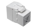 Tripp Lite CAT6A CAT6  CAT5E Keystone JACKCABLTOOLLESS RJ45 Shuttered Dust Cap , N238-001-GY-TF, 36910866, Premise Wiring Equipment