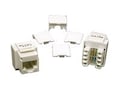 C2G CAT5e RJ-45 Keystone Jack, White, 03791, 4876907, Premise Wiring Equipment C2G CAT5e RJ-45 Keystone Jack, White, 03791, 4876907, Premise Wiring Equipment