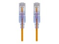 Monoprice CAT6A SlimRun Snagless 550MHz UTP Pure Bare Copper Ethernet Patch Cable, Yellow, 5ft, 10-Pack, 16347, 42089493, Cables Monoprice CAT6A SlimRun Snagless 550MHz UTP Pure Bare Copper Ethernet Patch Cable, Yellow, 5ft, 10-Pack, 16347, 42089493, Cables