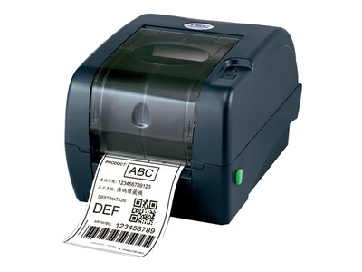 TSC TTP-247 203dpi 4 Wide 7ips Ethernet Parallel RS-232 Serial USB Printer, 99-125A013-5061, 37257678, Printers - Bar Code